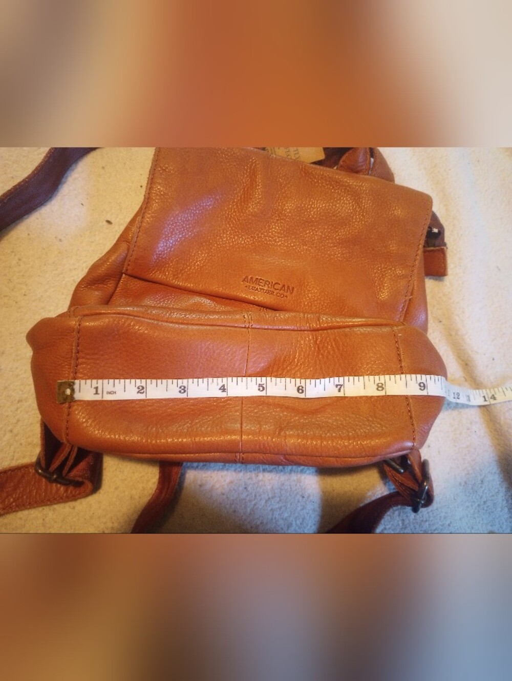 American Leather Co. Women's Liberty Leather Backpack NWT - Picture 14 of 14